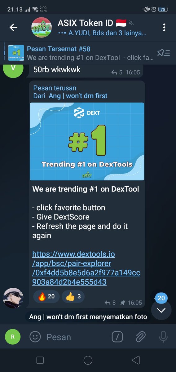 rizki_pezek's tweet photo. @kaptencrypto707 @AsixToken https://t.co/YeT9iy6ho0