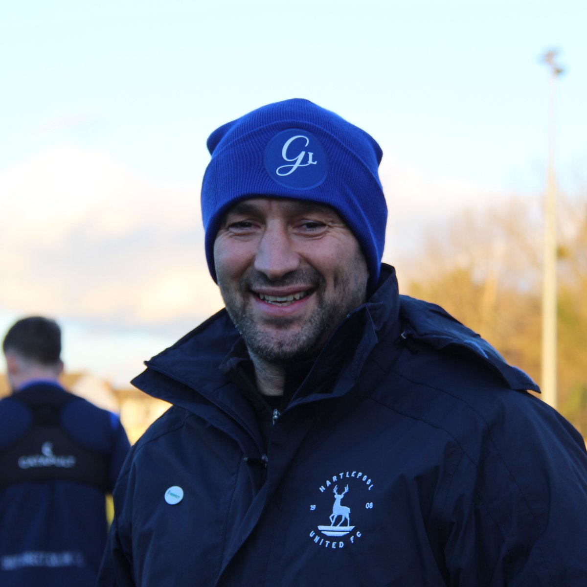 Official_HUFC's tweet image. We’ve just showed The Gaffer and it’s all smiles here💙