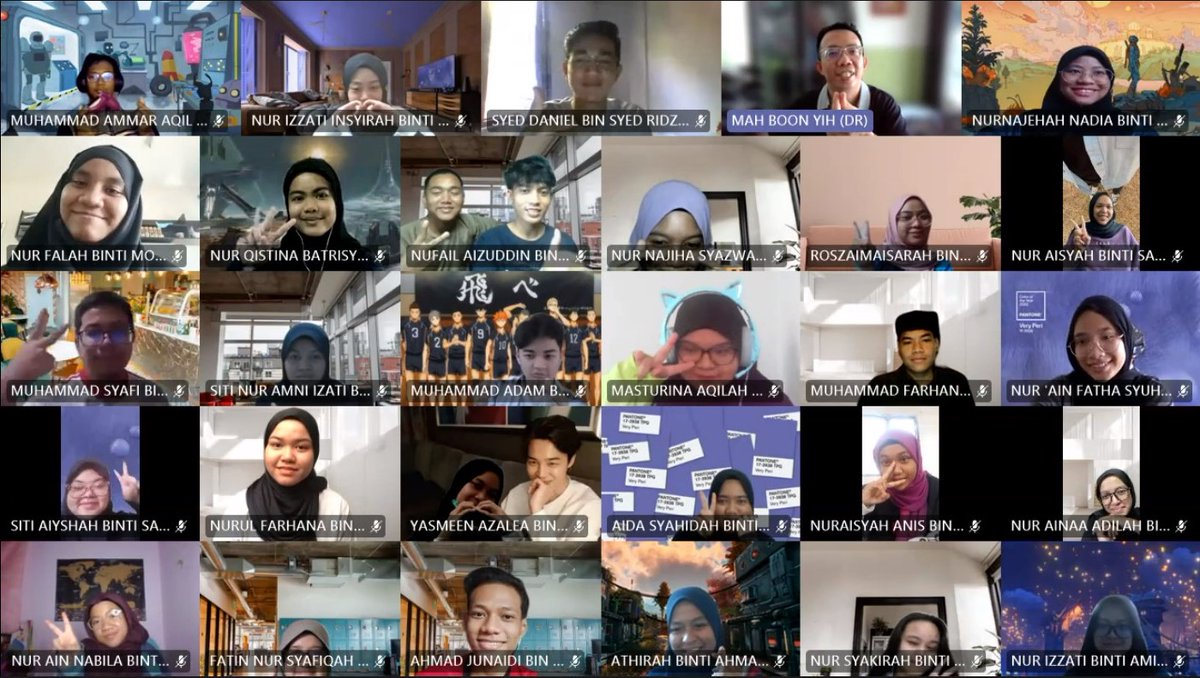 Dear students. This week marks the last day of our lessons. It's been a pleasurable &amp; memorable journey with you all. Do always take care &amp; never let go of your dreams. May you succeed in all spheres of your life! Keep in touch &amp; hope to meet again. #UiTM #UiTMCPP #farewell2022
