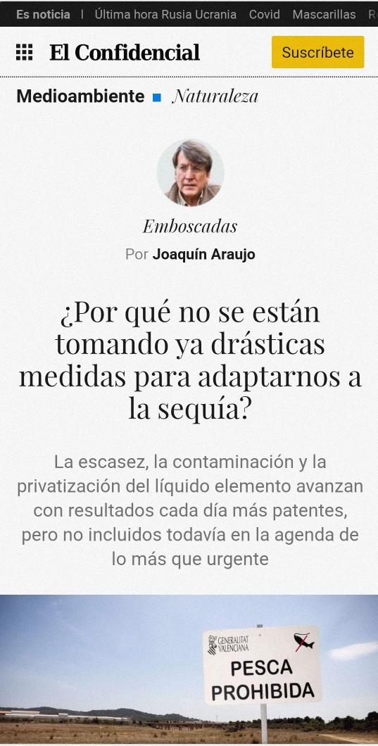 UGTAMNEXT's tweet photo. ¿Por qué no se están tomando ya #drásticas #medidas para #adaptarnos a la #sequía?
https://t.co/aPR4jfrCLo https://t.co/U69EDJm7mn