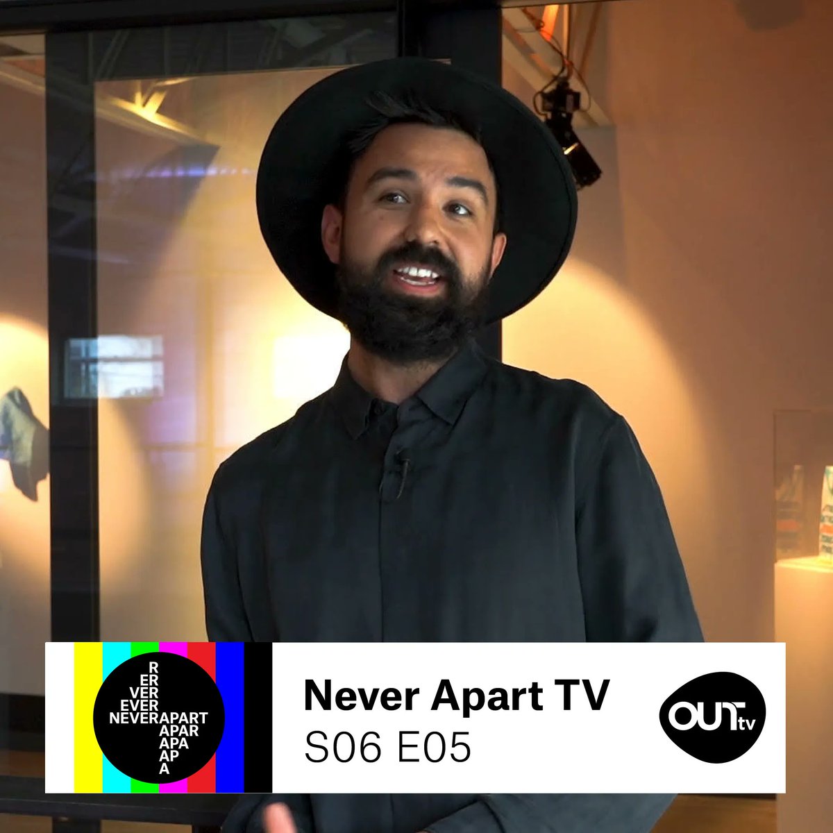 Tonight on @OUTtv and on-line at OutTVGO: Never Apart TV gives a much needed voice to Queer artists. Ce soir sur @OUTtv et OutTVGO: Never Apart TV est une émission d’information sur les arts et la culture qui donne une tribune bien méritée aux artistes queer. #lgbtq #outtv