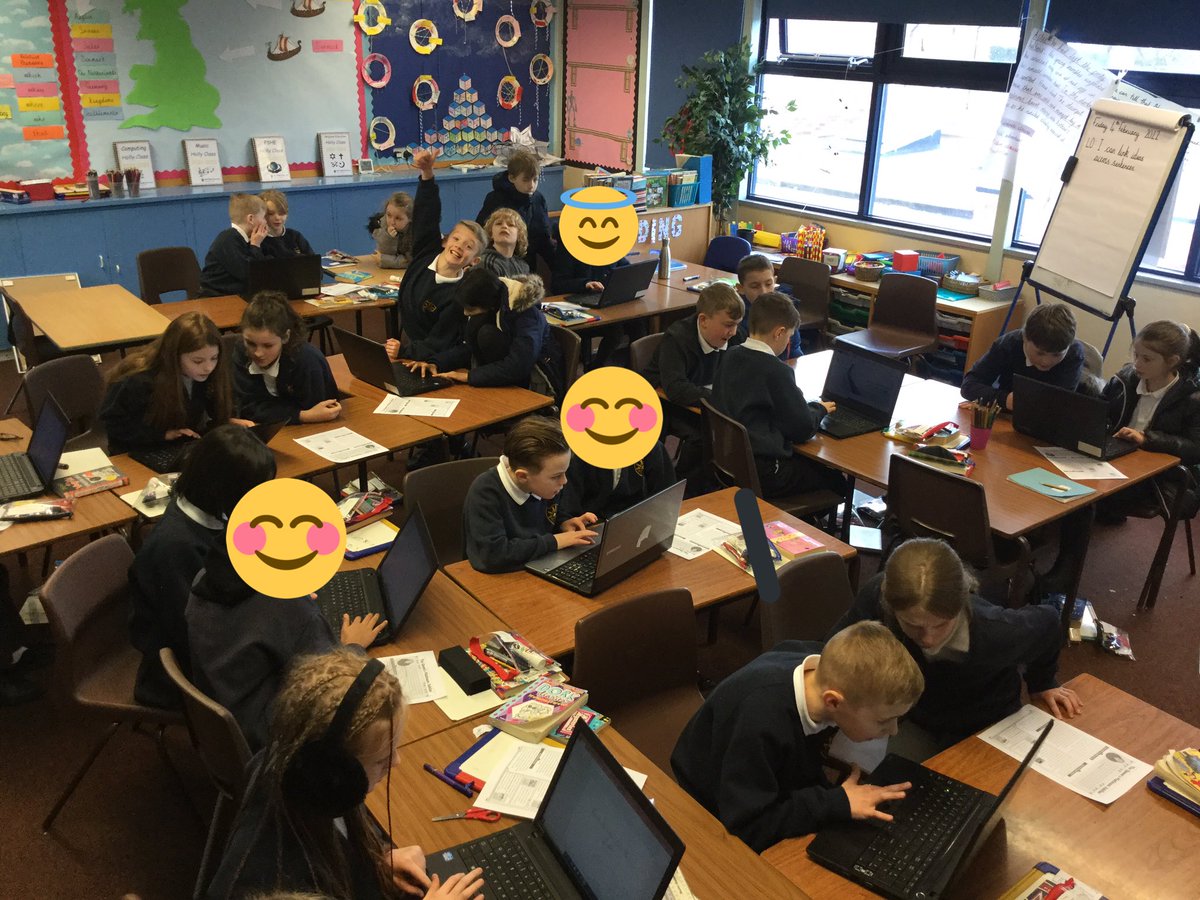 UptonWestleasch's tweet photo. #WestleaHollyY5 have loved learning about Queen Elizabeth II and her upcoming Platinum Jubilee! We’ve been using Microsoft PowerPoint to record all the information. Some children were so invested that they wanted to continue during Golden Time! #WestleaComputing #WestleaHistory https://t.co/Pwaaz7tCNX