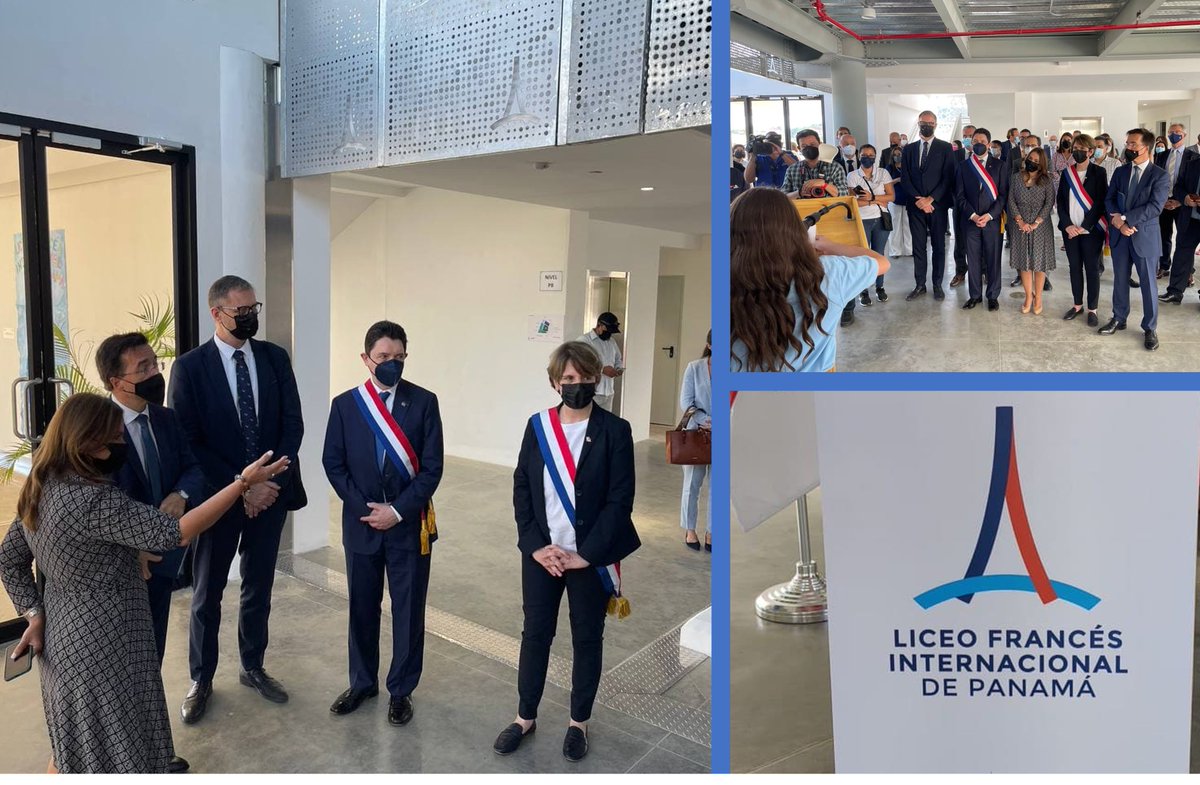 Reflexe_S's tweet image. [ACTU RÉSEAU]
#Inauguration du Lycée français international de #Panama. Un nouveau bâtiment pour répondre à une croissance et une ambition fortes au service des élèves.
reflexe-s.com/inauguration-d…