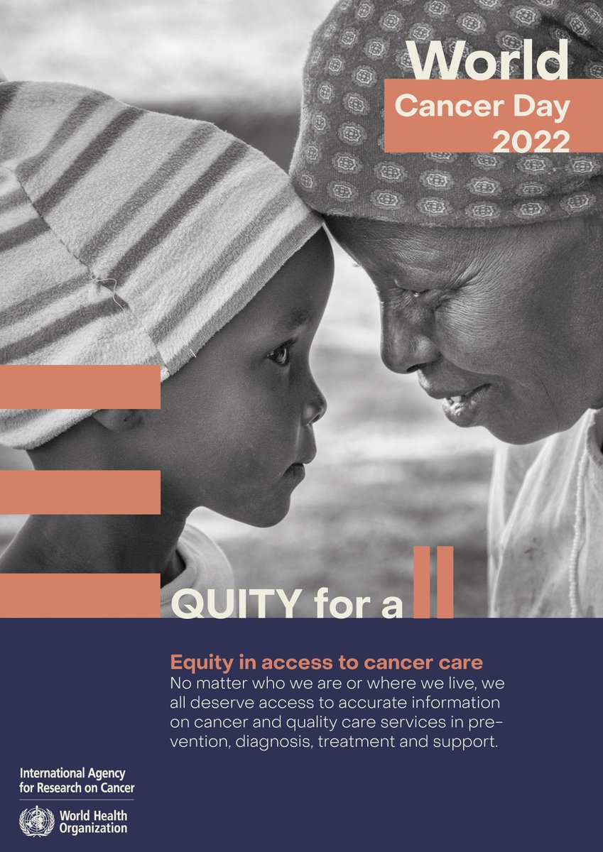 #WorldCancerDay No matter who we are or where we live, we all deserve access to accurate information on #cancer and quality care services in prevention, diagnosis, treatment, and support #CancerPrevention #CloseTheCareGap