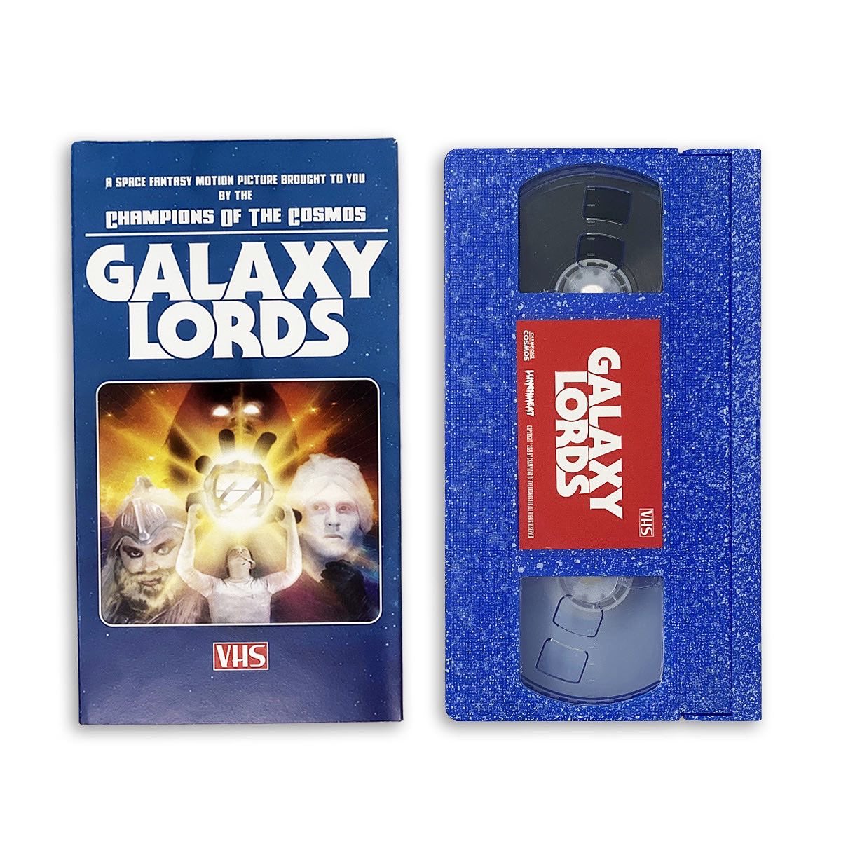 LunchmeatVHS's tweet image. Hey-yo, Tapeheads! We are out of this world VHStoked to team up with Champions of the Cosmos to unleash GALAXY LORDS on Limited Edition VHS! 

GALAXY LORDS drops on Saturday, Feb 5th at 12noon ET on LUNCHMEATVHS.COM! Ltd to 50 copies!
