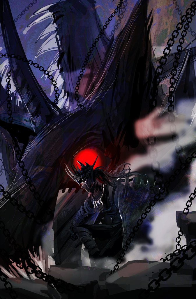 紧急摸鱼
其实有点看不清衣服😰
#BlackClover322 
#BlackClover