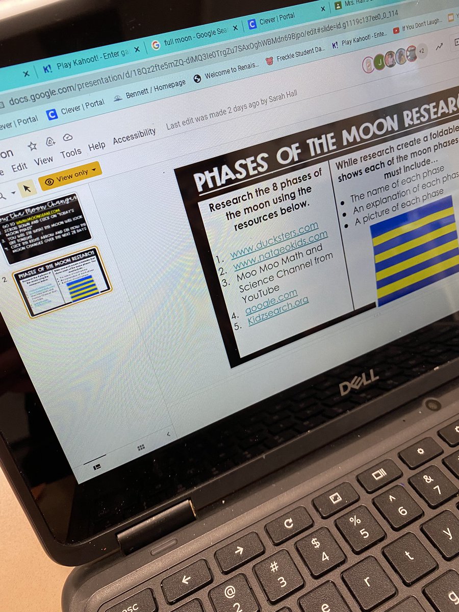 sarahthall_'s tweet photo. Students are using provided research sources to investigate moon phases. They are recording their findings on flip books that they made themselves! 🌕🌖🌗🌘#knowledgeconstructors #ccsdigitallearning #theheartofccs https://t.co/zJLcHMlZ70