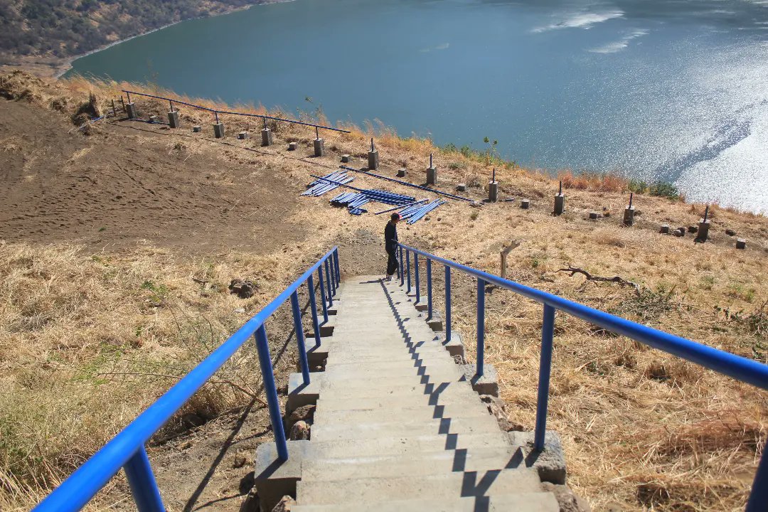 mateare_de's tweet photo. #Mateare// Gracias a Dios y al buen gobierno del #FSLN así avanza el mejoramiento del "Mirador Apoyeque", sitio que nos permite observar en todo su esplendor que somos  un pueblo bendecido con bellas Lagunas y Volcanes...
#𝐆𝐨𝐛𝐢𝐞𝐫𝐧𝐨𝐬𝐋𝐨𝐜𝐚𝐥𝐞𝐬𝐍𝐢 https://t.co/9vYRhQRG32