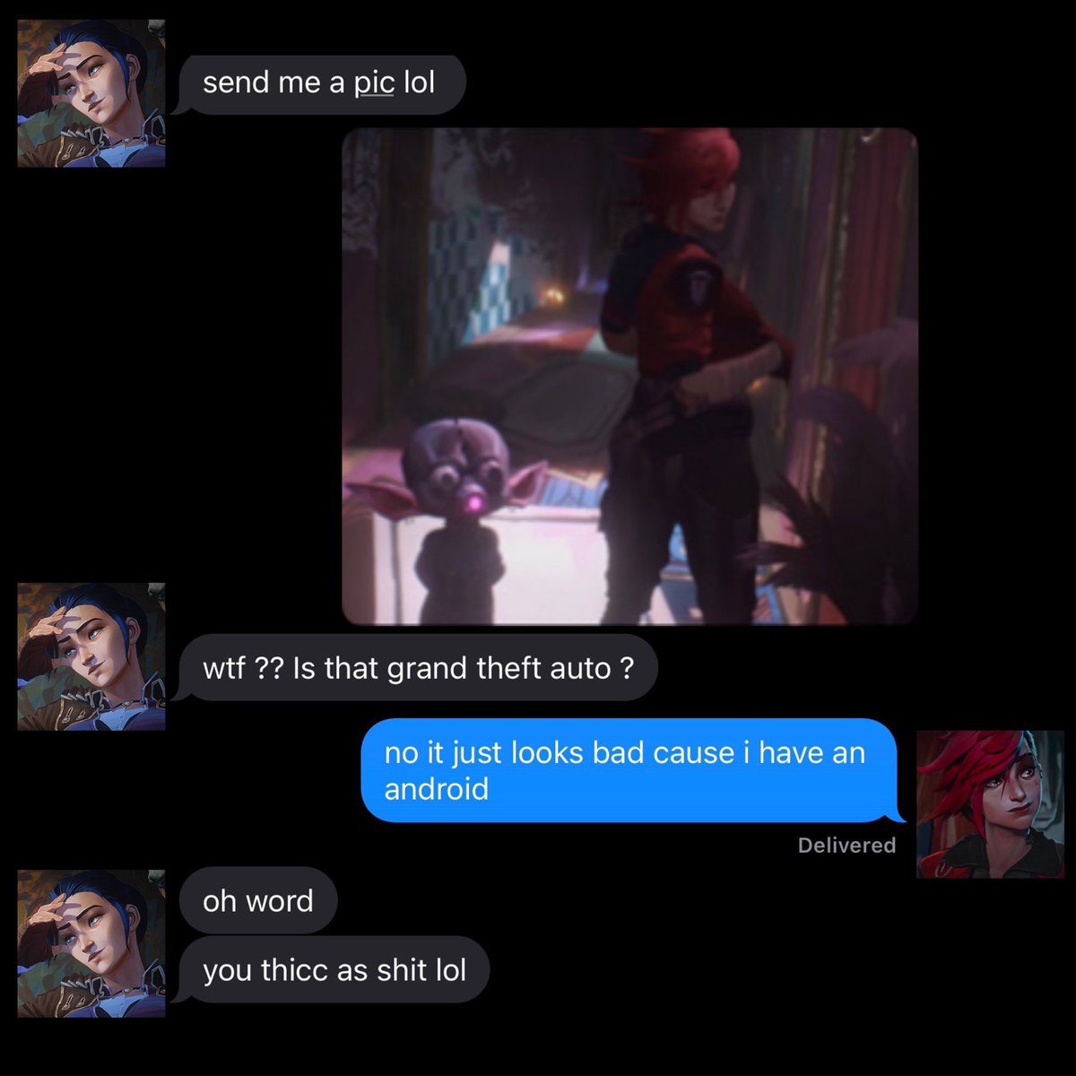 arcane as text posts tweet media