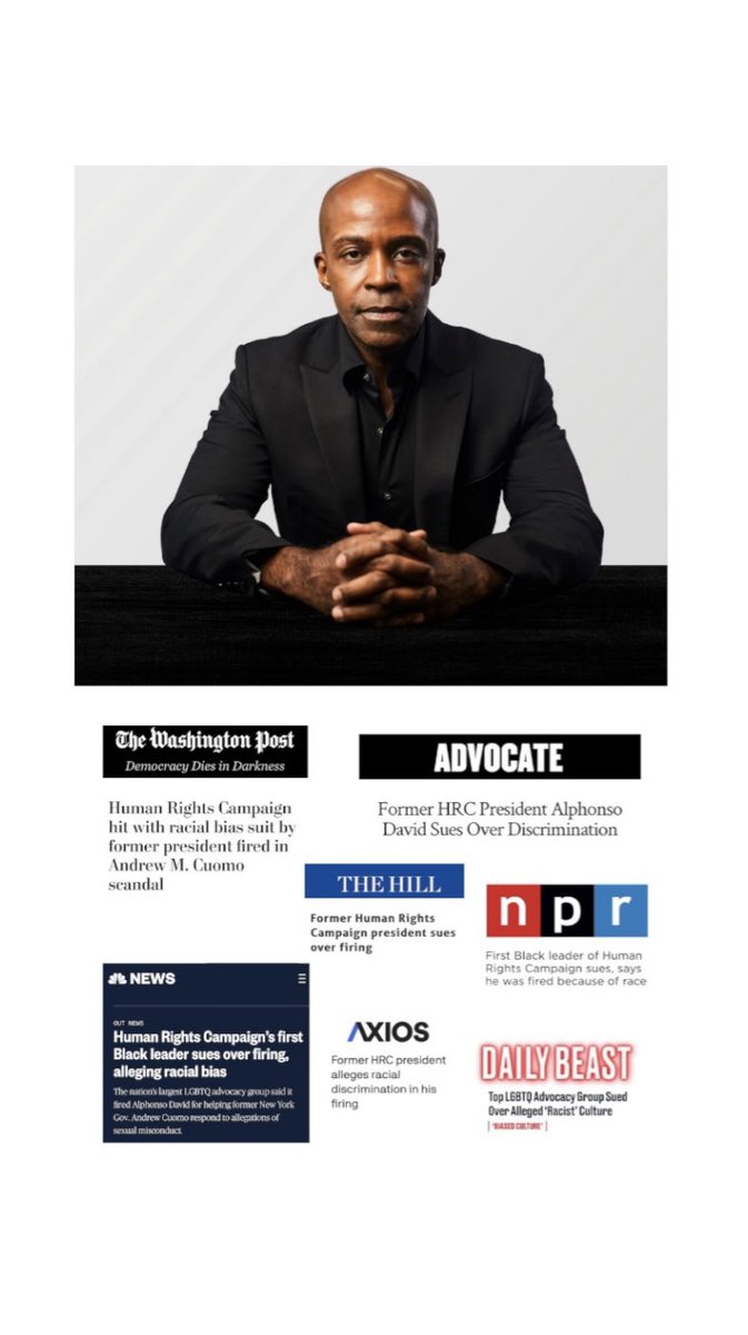 AlphonsoDavid's tweet image. Yesterday was an important day. It was a day that took bravery and I’m humbled that so many well-respected publications took notice and shared my story. Because my story is our story — the story of way too many black and brown people facing discrimination every day.