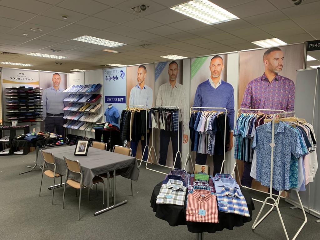 DoubleTWOshirts's tweet photo. Come join us at stand P540 at the @INDXFashion Menswear & Footwear show and see our latest styles and patterns 👔🤩 We're here until 5pm tonight!
Find us here: https://t.co/qzhD7AjC7Y
#INDXfashion #DoubleTWO #MensFashion #CranmorePark https://t.co/Md2LCOUOT1
