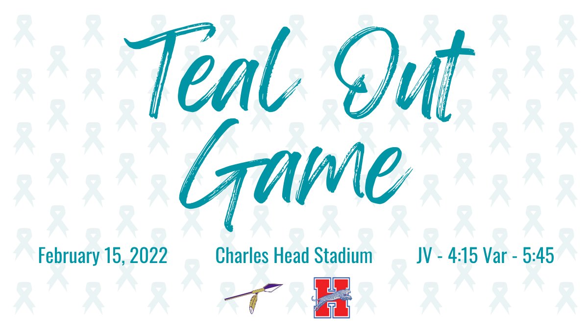 Our annual Teal Out game is fast approaching! 

You can order a Teal Out shirt at rally-sportswear.myshopify.com/collections/al…
All proceeds go towards the National Ovarian Cancer Coalition. The shop closes Sunday, February 6 at noon.