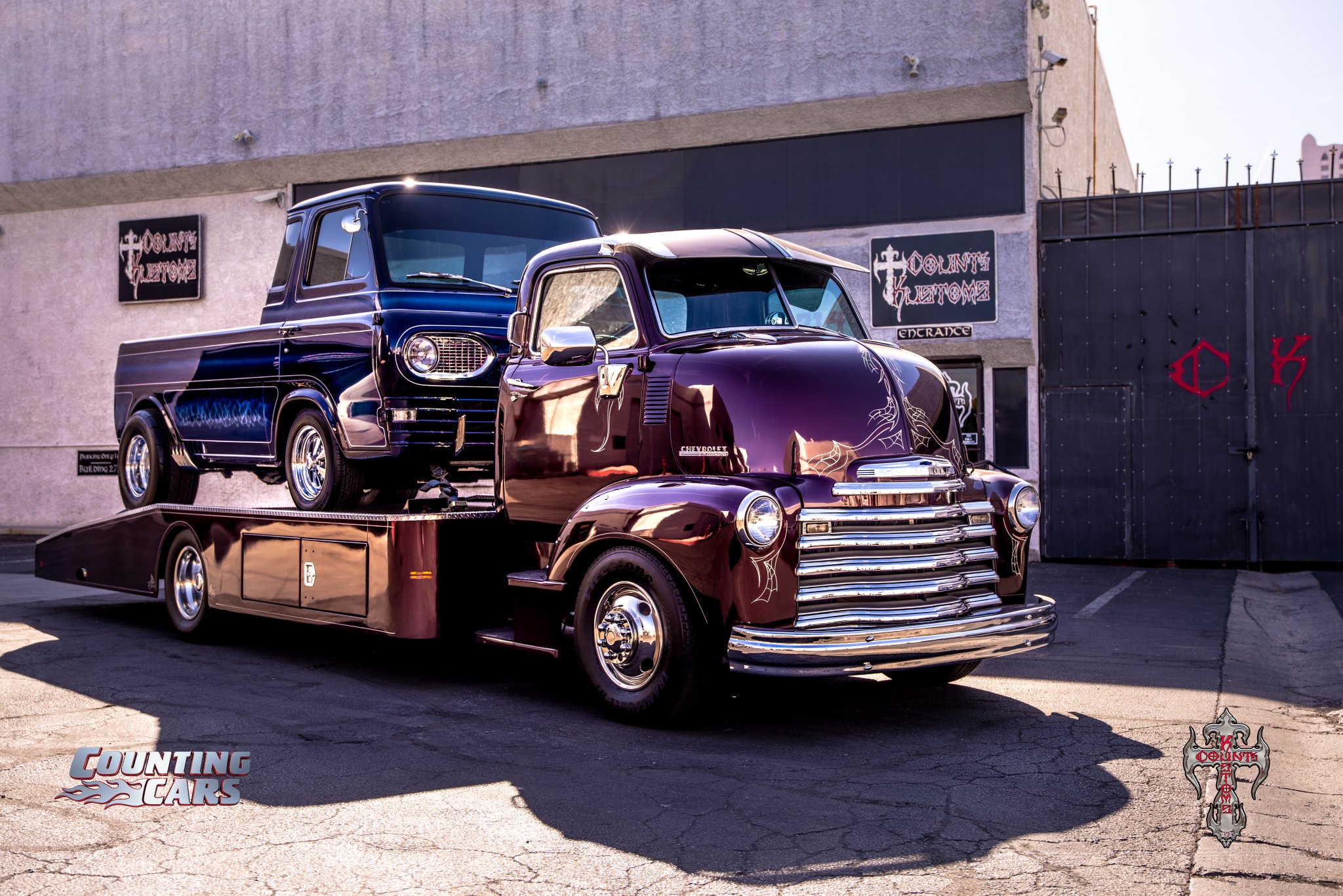 Count's Kustoms on Twitter "The 61 Econoline Truck was a fun build