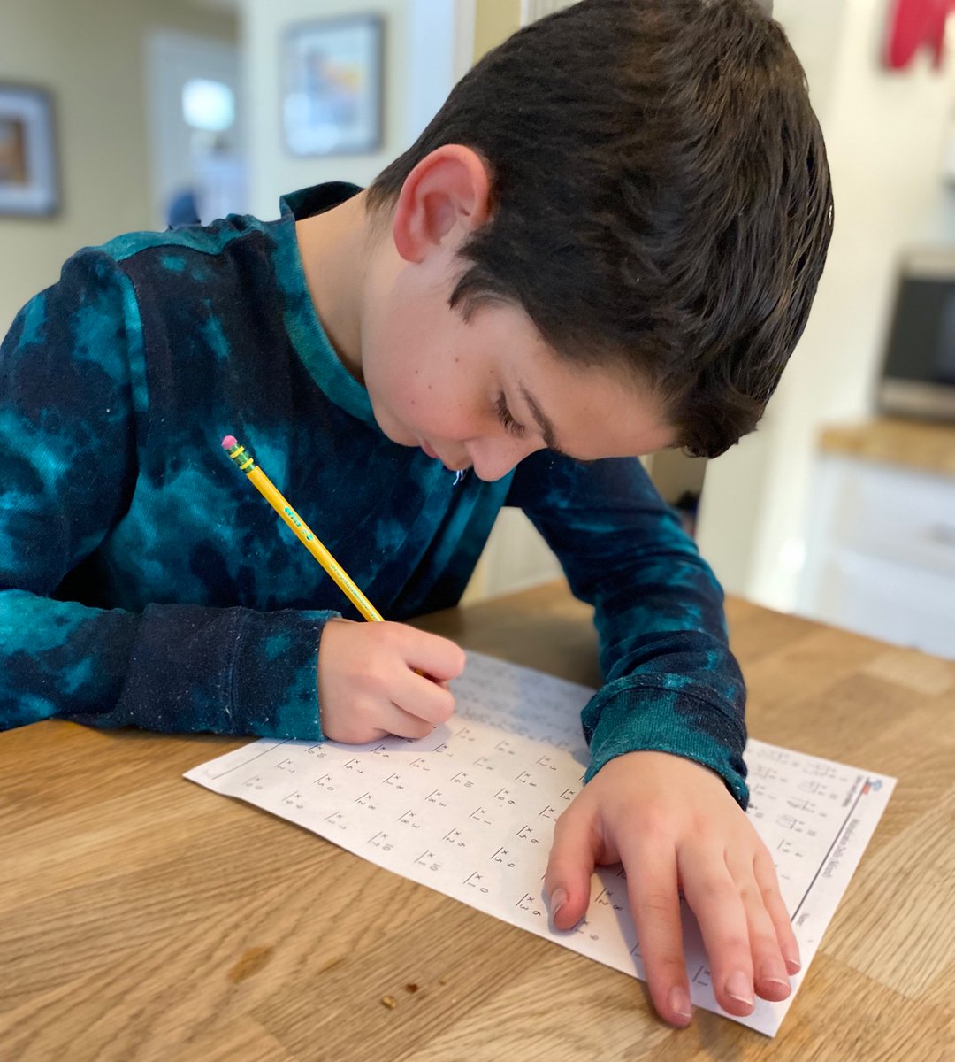 NesseMccabe's tweet photo. What kid gets bummed out about a snow day because it means he misses his math test? This kid!

He’s ready for you @JimKuehl! https://t.co/gMY9NdOOPV