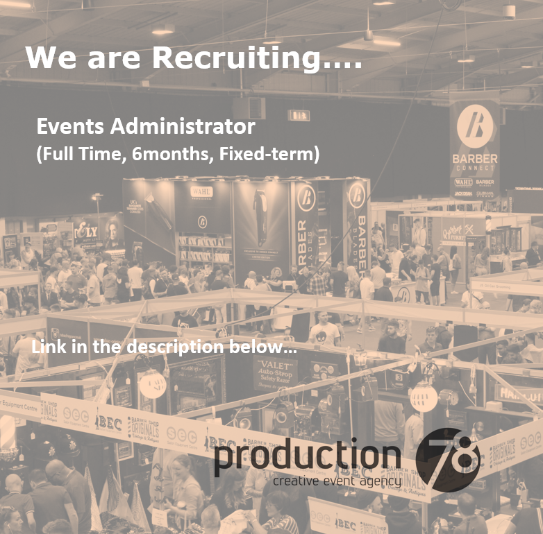 tweeter78's tweet photo. Exciting news!! A new role has become available within the Production 78 team: Events Administrator (6months Fixed-term contract)
Deadline to apply is for 21st Feb, head to our website: https://t.co/RLxizdavrB
Best of luck!
#WereRecruiting #WeMakeEvents #JoinUs https://t.co/1MZBn11xJU