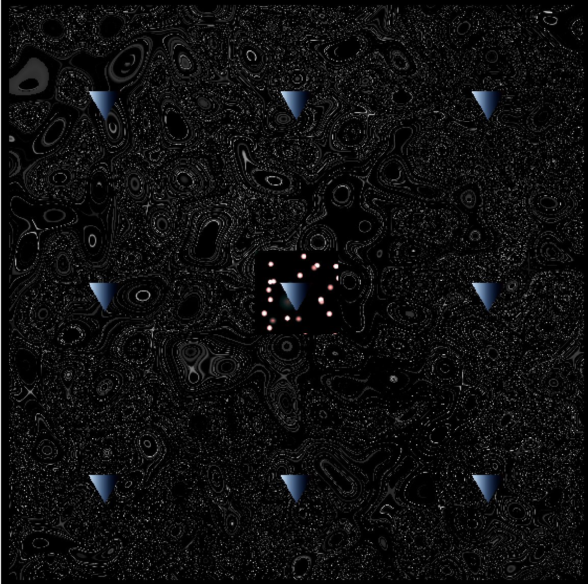 Closing up DAY 3 a little late, we've curated a piece by <a href="/mogisart/">Mogis</a> as a gift for <a href="/goartrover/">rover</a> – dm us your tz address to receive this dark triangled array: