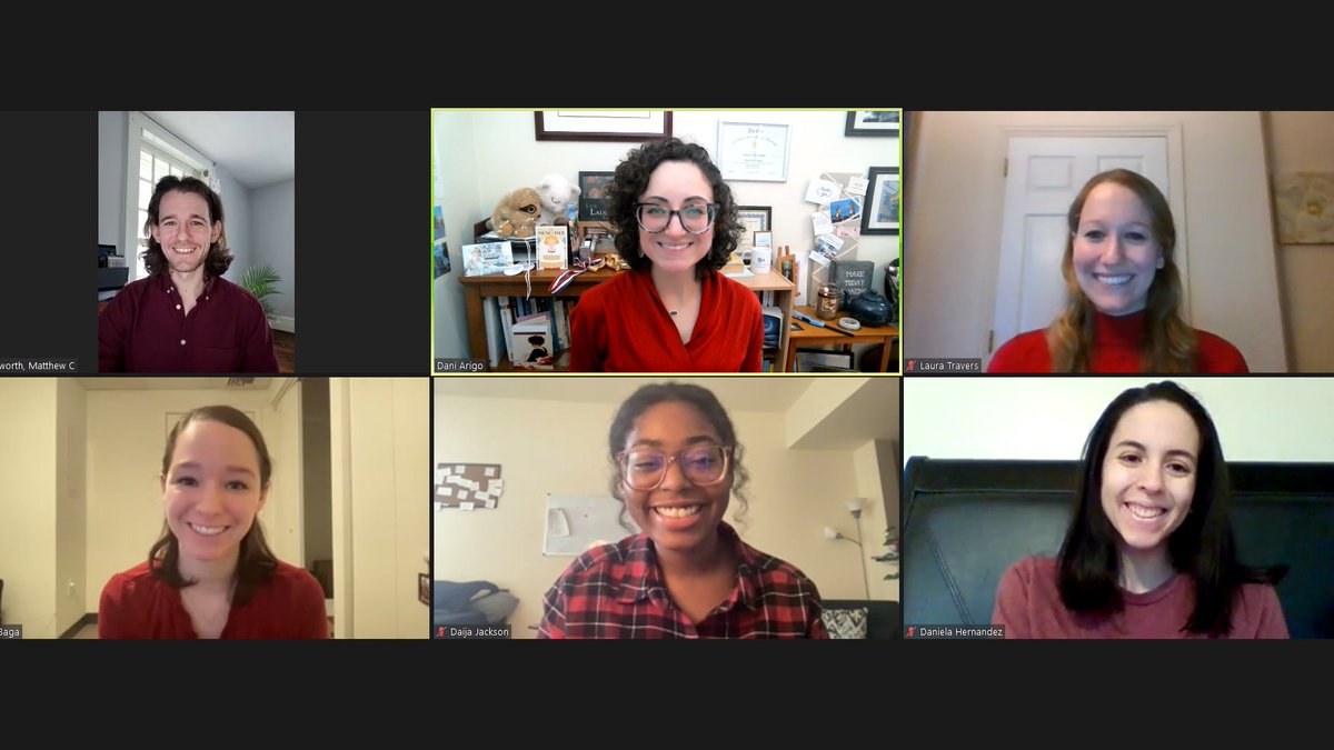 RowanCHASELab's tweet image. .@RowanCHASELab Goes Red for #WomensHealth! #HeartDisease is the #1 killer of women in the U.S. and symptoms look different for women and men. Our group focuses on promoting physical activity to protect women's #HeartHealth across adulthood. #WearRedDay @GoRedForWomen