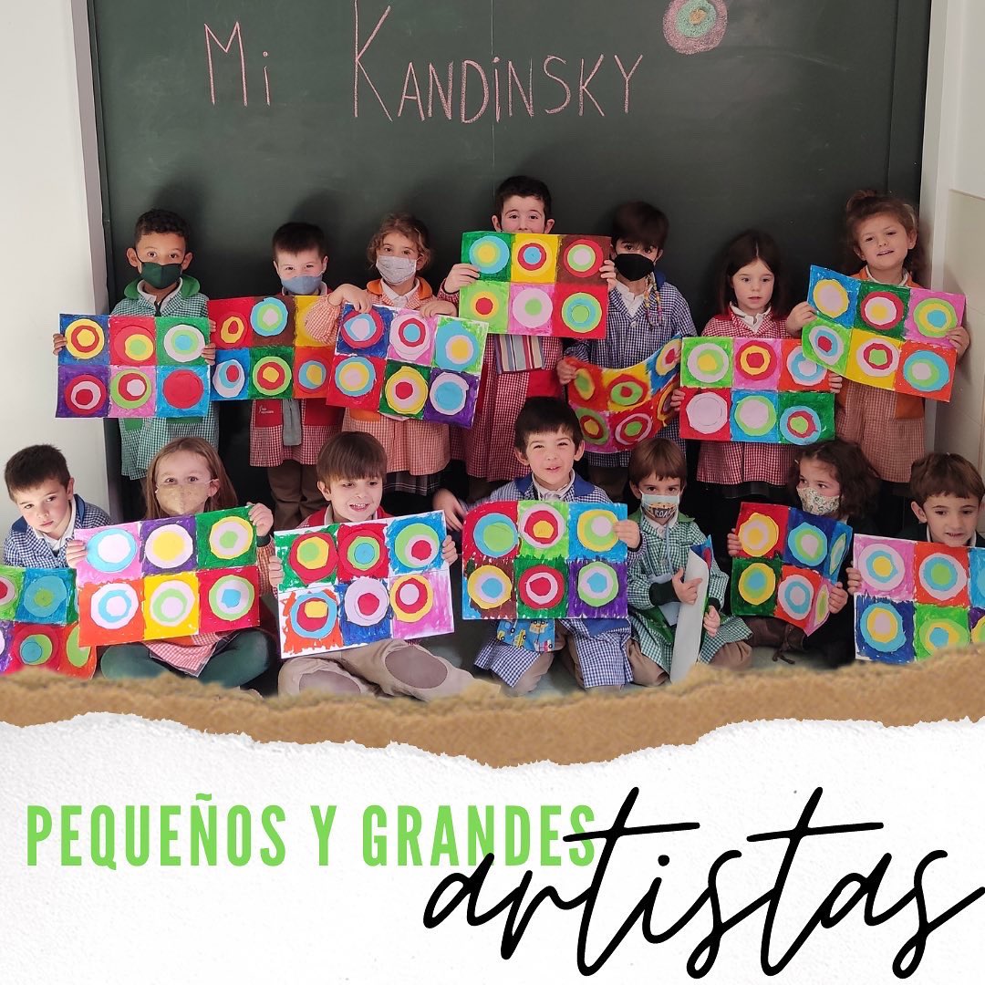 teresianaspampl's tweet photo. Pequeños y grandes artistas 👩🎨
#proyectoarte #kandinski #proyectosdecomprensión #protagonistascontigo https://t.co/J0ECDKSSnM