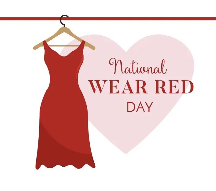 Women, pay attention! Today is National Wear Red Day - you are figuratively &amp; literally the heartbeat of your families - take care of your ticker! Click link below to learn about heart health and how to care for yourself! ❤️ #NationalWearRedDay

bit.ly/3oqpfO6
