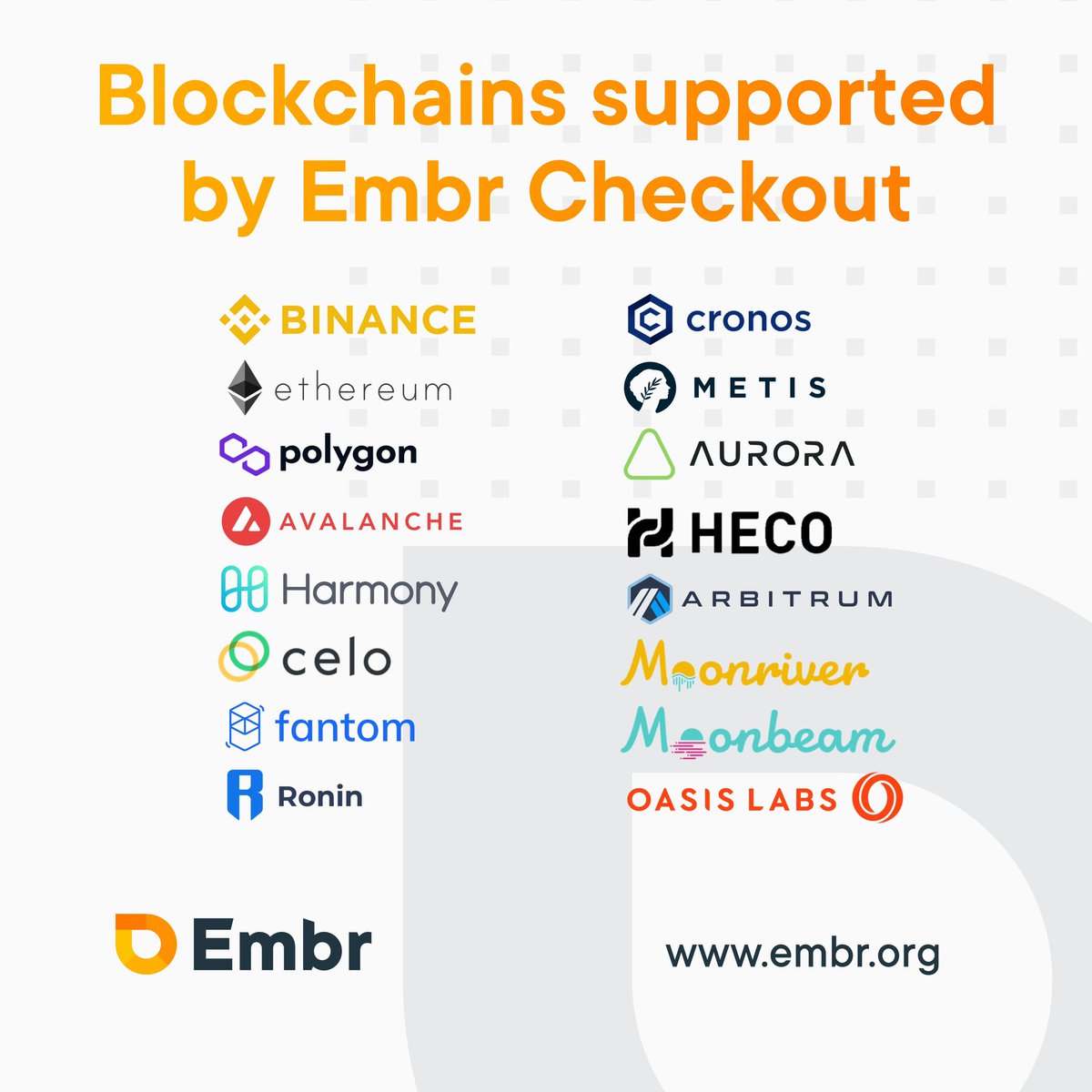 NeonPunk14's tweet image. #Embrcheckout will change the DeFi space! 
#DeFi #blockchain #Avalanche #Ethereum #crosschain #BNB #BNBGem