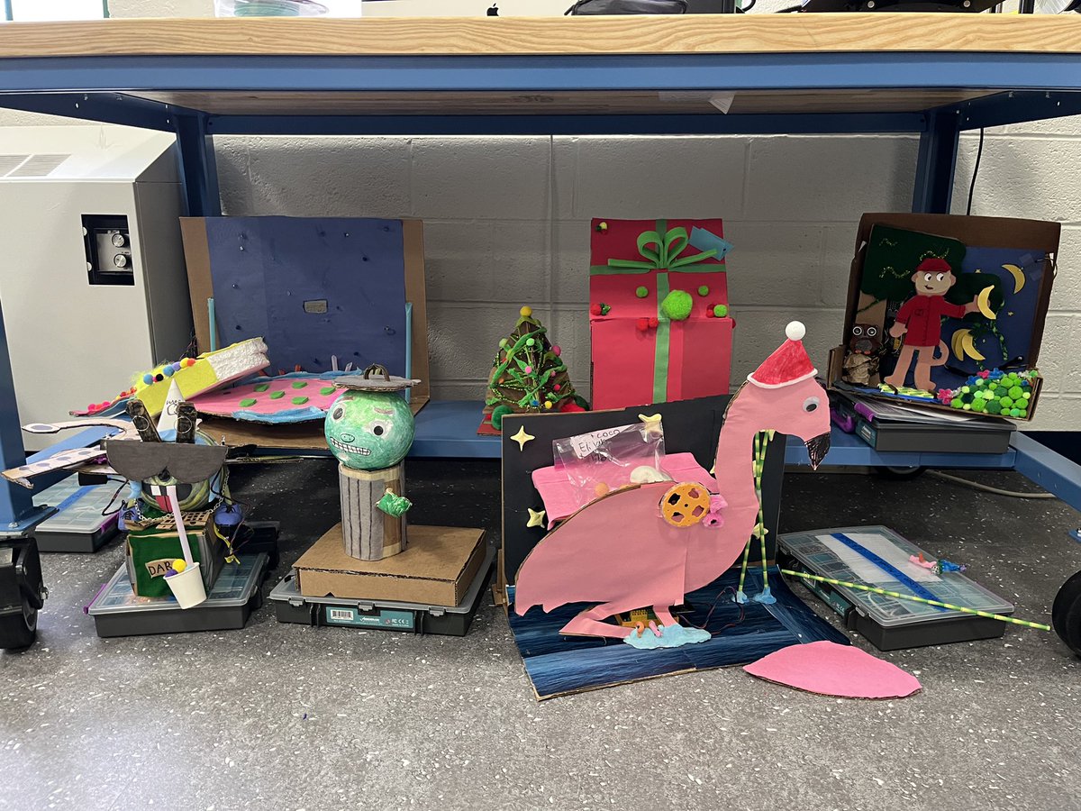 One of my favorite parts of teaching with <a href="/birdbraintech/">BirdBrain Technologies</a> HummingbirdBits is helping students figure out why their code isn’t working. The look on their faces when we figure it out is the best. I also just love when my room is filled with flamingos, fish, lizards, dogs, and more.