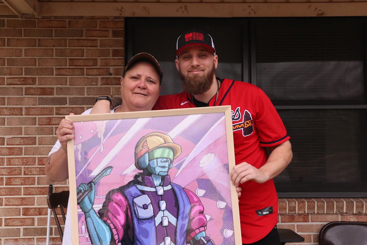 ItsAlphaStatus's tweet image. Gave my disabled mom this 100k NFT an hour ago. NFTs changed my life forever❤️

Behind the scenes video drops tonight. Get your tissue ready, tears will fall.

RT+LIKE this if you’re an NFT enthusiast with the same dream! Tag someone who needs to see this message! ❤️