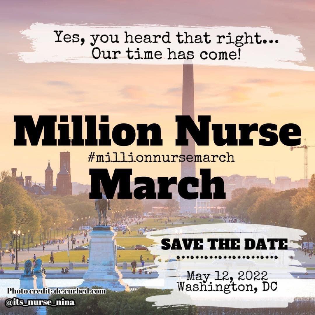 NatalieGansen's tweet photo. #MillionNurseMarch https://t.co/T7G39gwCS4