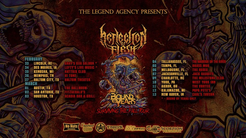 3 weeks out from the "Surviving the Fall Tour" with our brothers in <a href="/Boundbyyears/">Bound by Years</a>