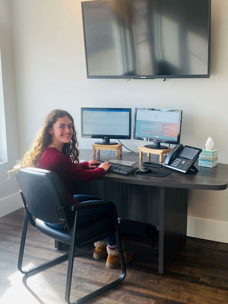 We are excited to have Bailey Puckett as an intern for us during her spring semester at Lincoln High School. 

Perhaps she will leave us with a new found love for insurance? 😚