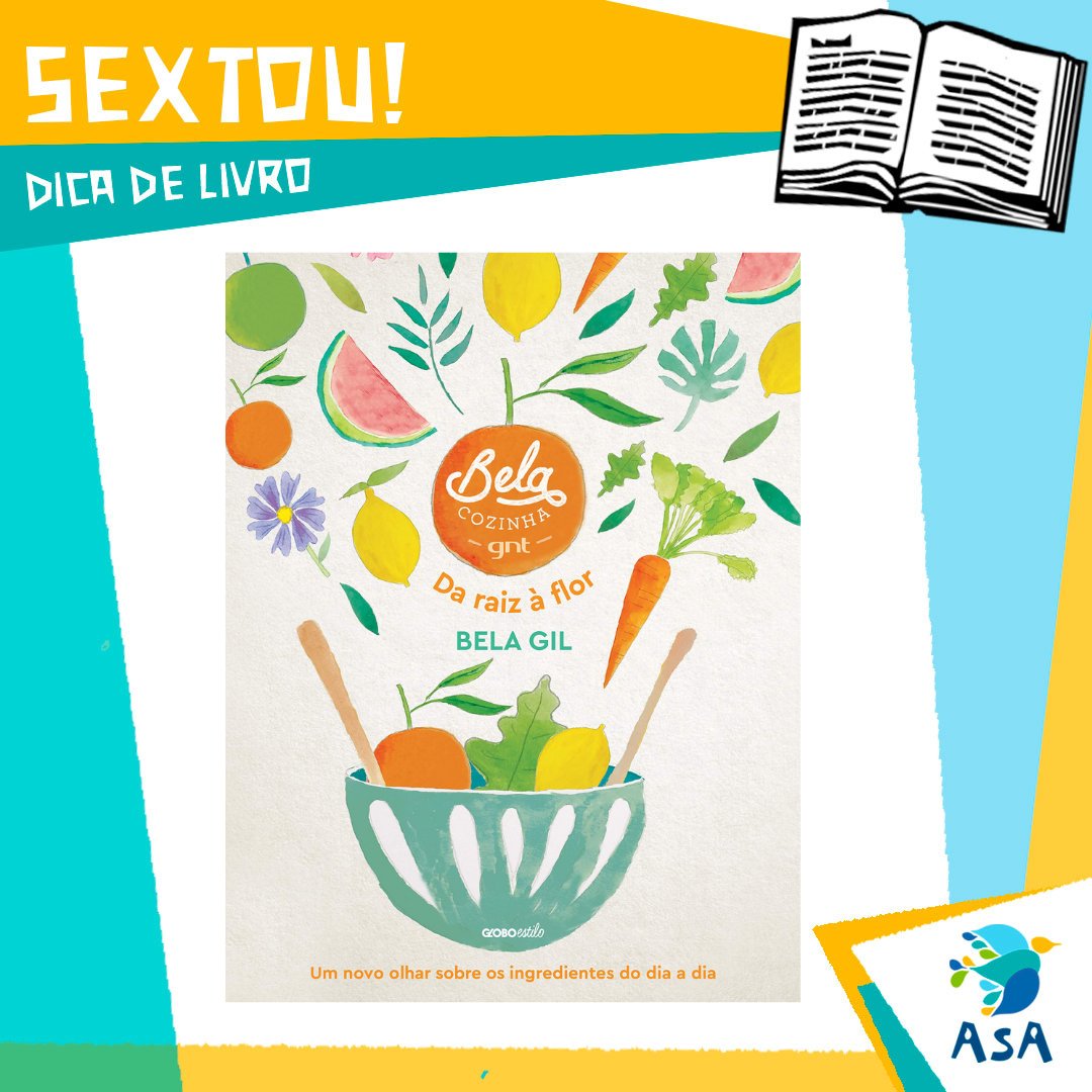 asa_brasil's tweet photo. Apresentamos a obra “Bela Cozinha – Da raiz à flor: Um novo olhar sobre os ingredientes do dia a dia”, da @belagil.
Para instigar mais, conheça o cuscuz nordestino no Canal da Bela https://t.co/Q4qym3x5Hx, onde essa nossa parceira divulga a campanha #TenhoSede https://t.co/cpollpd5Xe