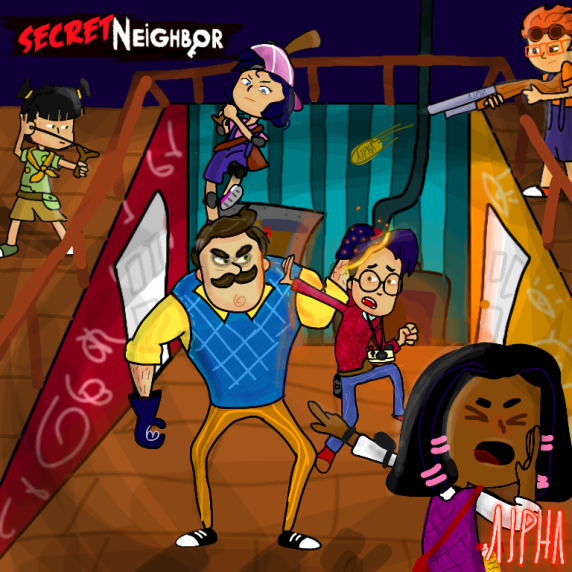 Hello Neighbor Games on X: Fantastic Secret Neighbor fan art