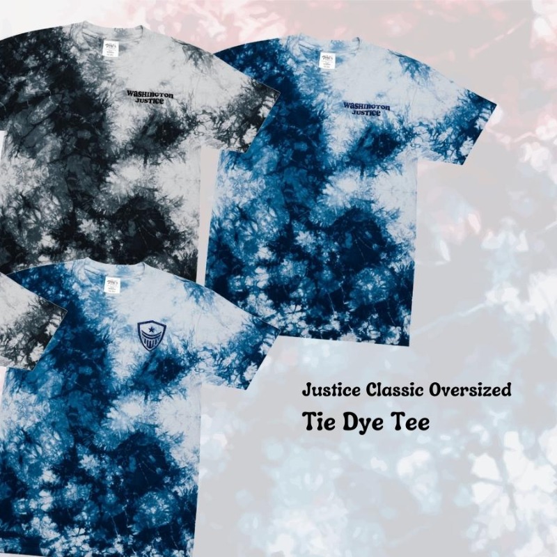 washjustice's tweet photo. Customizable kit ✅
Oversized tees ✅
Hats &amp; stickers ✅

Don't miss the Justice Tie Dye Collection ⬇️