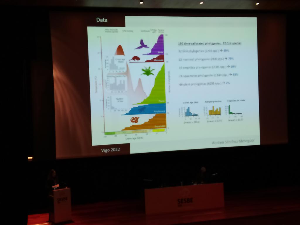 Last talk of <a href="/SESBE_Vigo22/">SESBE_Vigo22</a>, by   @AndySanMes , "The Origins and Drivers of Neotropical Diversity", from Université de Montpellier