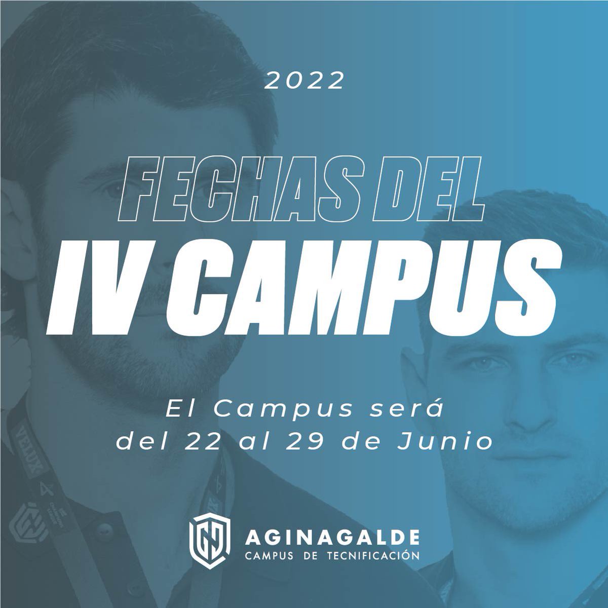 👋🏼 ¡Tenemos fechas para la IV edición! 📆 El @CAginagalde 2022 se celebrará del 22 al 29 de junio. ¡Reservad esas fechas en vuestro calendario! ¡Nos vemos muy pronto!