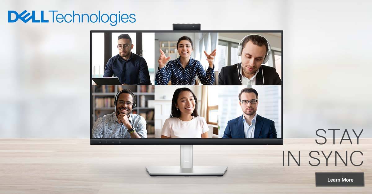 Great collaboration begins on new 24 &amp; 27” Dell monitors with conferencing essentials built-in.  
Learn More: oal.lu/SOux5