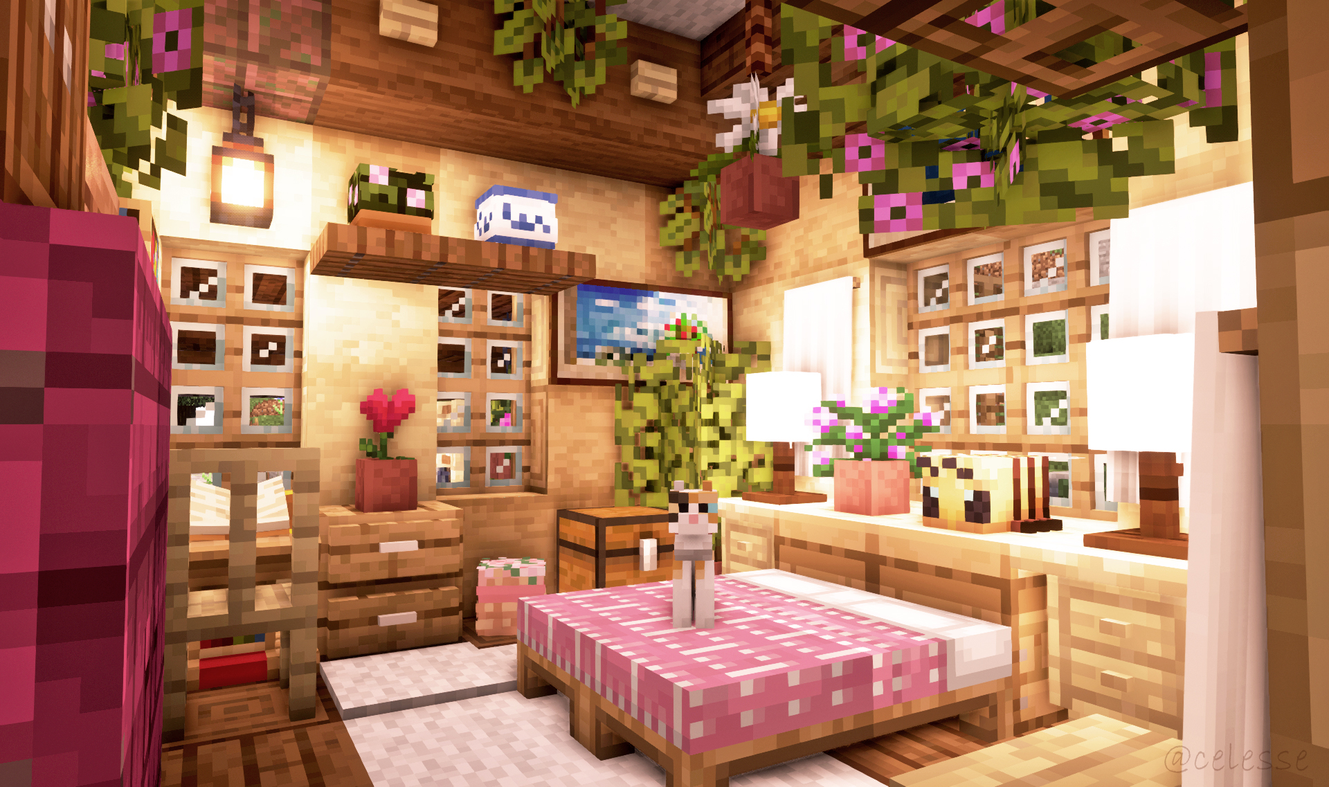 Minecraft bedroom discount