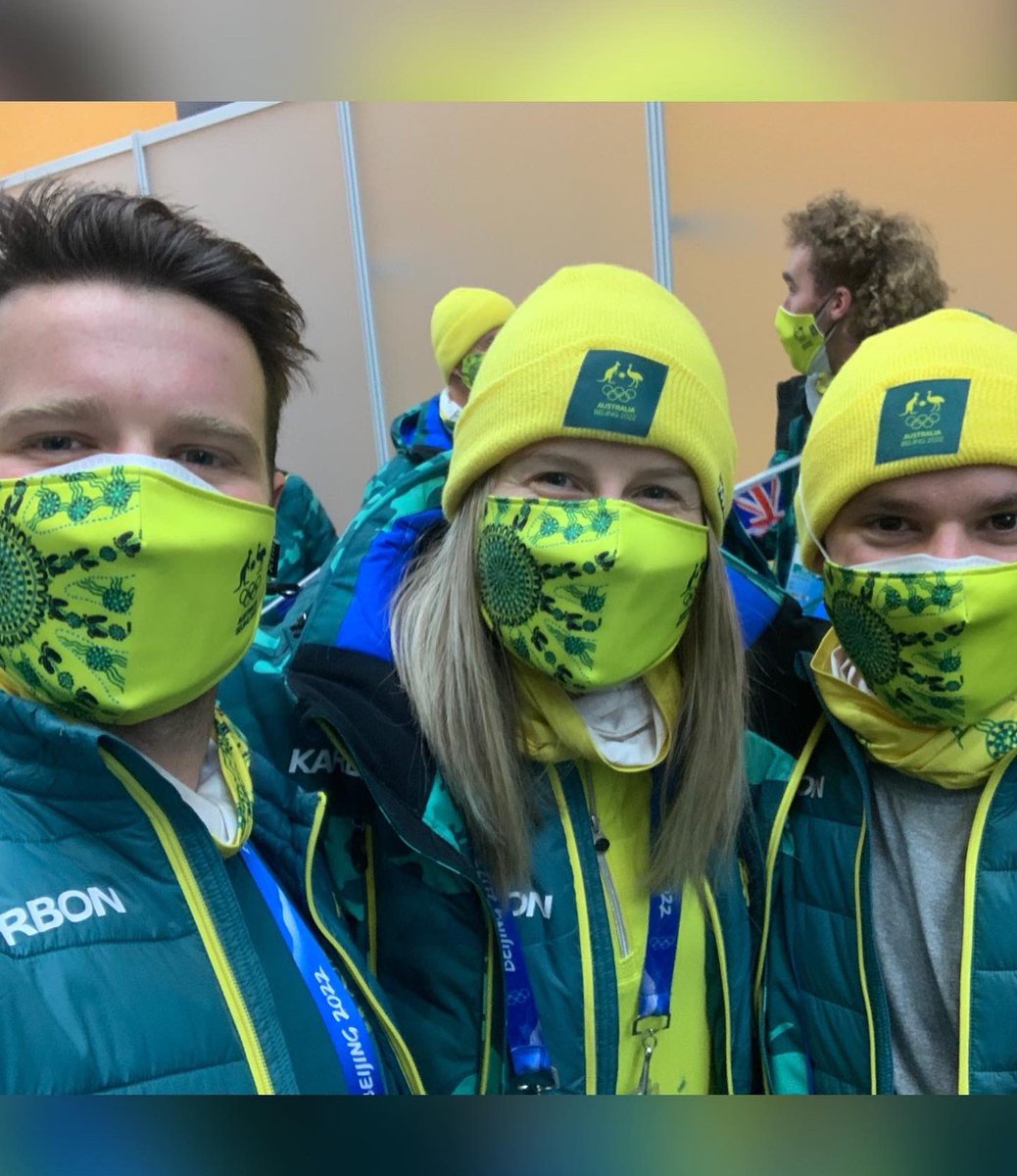 The Olympics have officially begun! 

Such a great feeling walking out into the stadium underneath the Olympic Rings as an athlete, let’s get this show on the road!
.
T- 2 days till our first training day.
.
#chasingwinter #beijing2022 #teamaus #olympics #winter #sbx