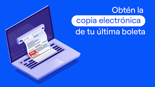 Enel_Informa_CL's tweet photo. Si necesitas información detallada de tu cuenta de luz 🔌⚡️ solicita tu copia de boleta en simples pasos, aquí: https://t.co/TY0C4JlZbj. En ella podrás conocer tu saldo, consumo y mucho más.
#EnelContigo😉 https://t.co/b4TX8wy7XS