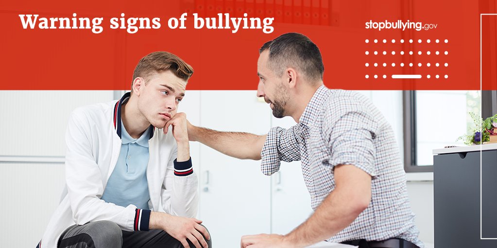 StopBullyingGov's tweet photo. #Teachers, #DoYourPart to #PreventBullying before it starts.
Learn the warning signs that can indicate a #Student is #Bullying others.

https://t.co/rOfOjcPWN1

#RoleMode #AntiBullying #BullyingStopsNow https://t.co/ern0FgKMBg