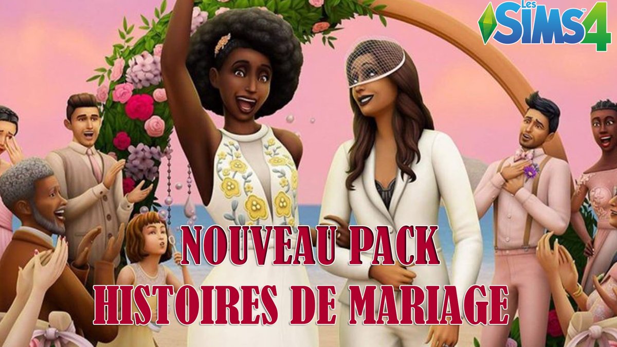 On découvre ensemble le futur pack Histoires de mariages sur les Sims 4. Il devrait sortir le 17 février 2022

youtube.com/watch?v=JeuKQf…

#Sims4 #lessims4 #TheSims4 #sims4histoiresdemariage #sims4myweddingstories