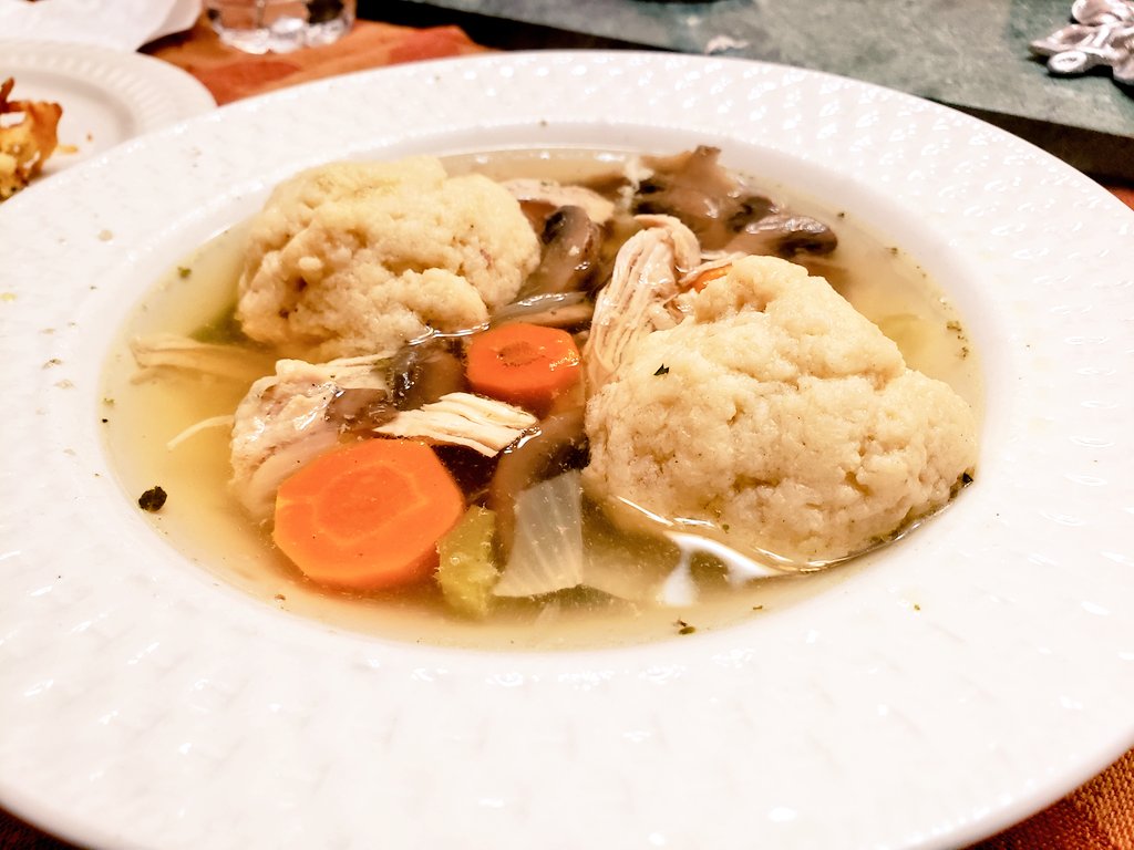 One more soup memory post for #NationalSoupDay my chicken & veggie soup with matzo balls is popular in my house & often requested when one of us needs an immune system boost. Haven't made it for @Wakulla4H youth yet but it is on the list. #FoodIsOurMiddleName #WakullaKitchen
