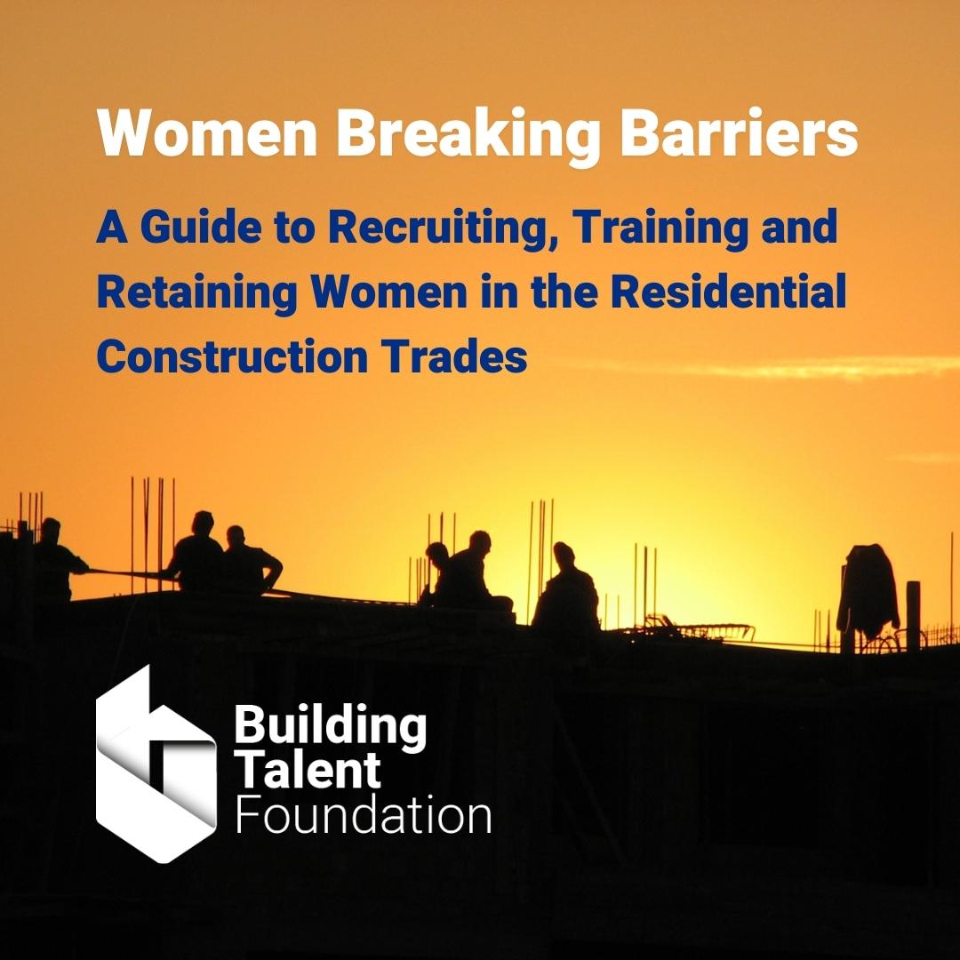 webuildtalent's tweet photo. The residential construction industry is battling a severe talent shortage. To help the industry win this battle, BTF partnered with two Research 
Fellows to study the barriers women face when pursuing skilled trades careers. Read the full report below!

https://t.co/dNXAWR1WXC https://t.co/AGLH7KIcNO