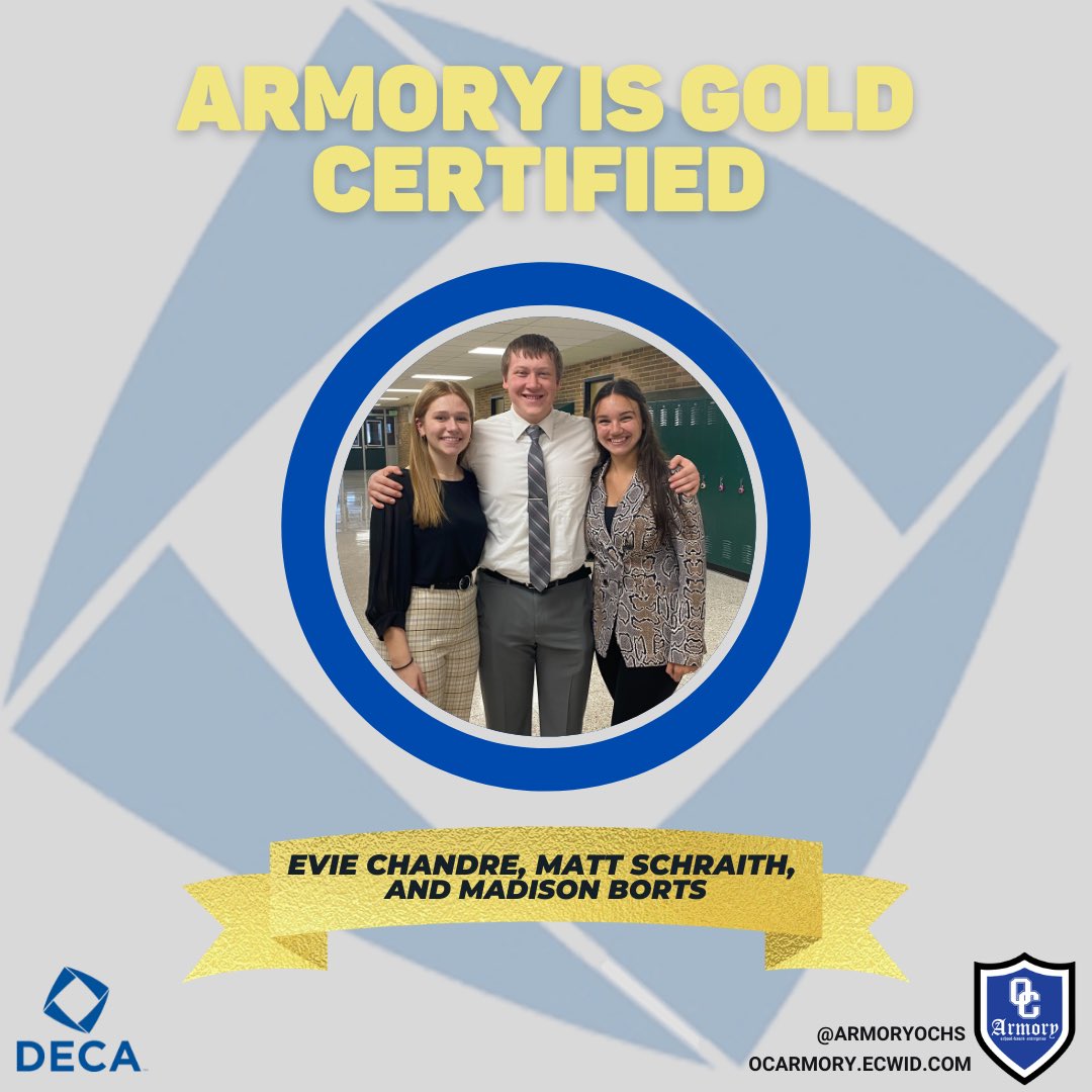 OCHS Armory - School Store tweet media