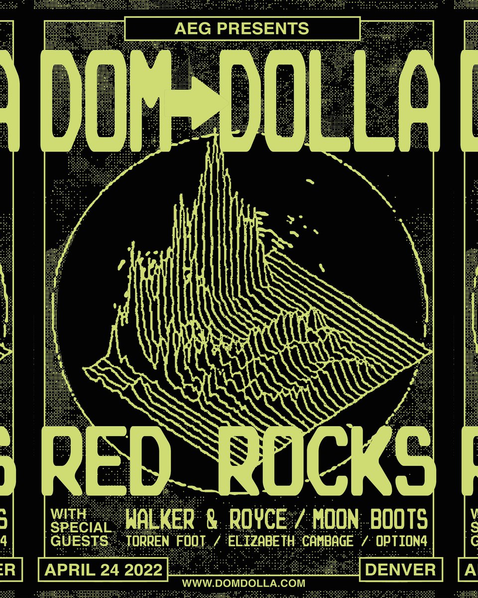 Red Rocks! Stoked to welcome @walkerandroyce @moonbootsmusic <a href="/torrenfoot/">TORREN FØØT</a> <a href="/ecambage/">Elizabeth Cambage</a> <a href="/option4music/">HotBOis Nvr Say Die</a> to the party. This is going to be one for the books 🏜