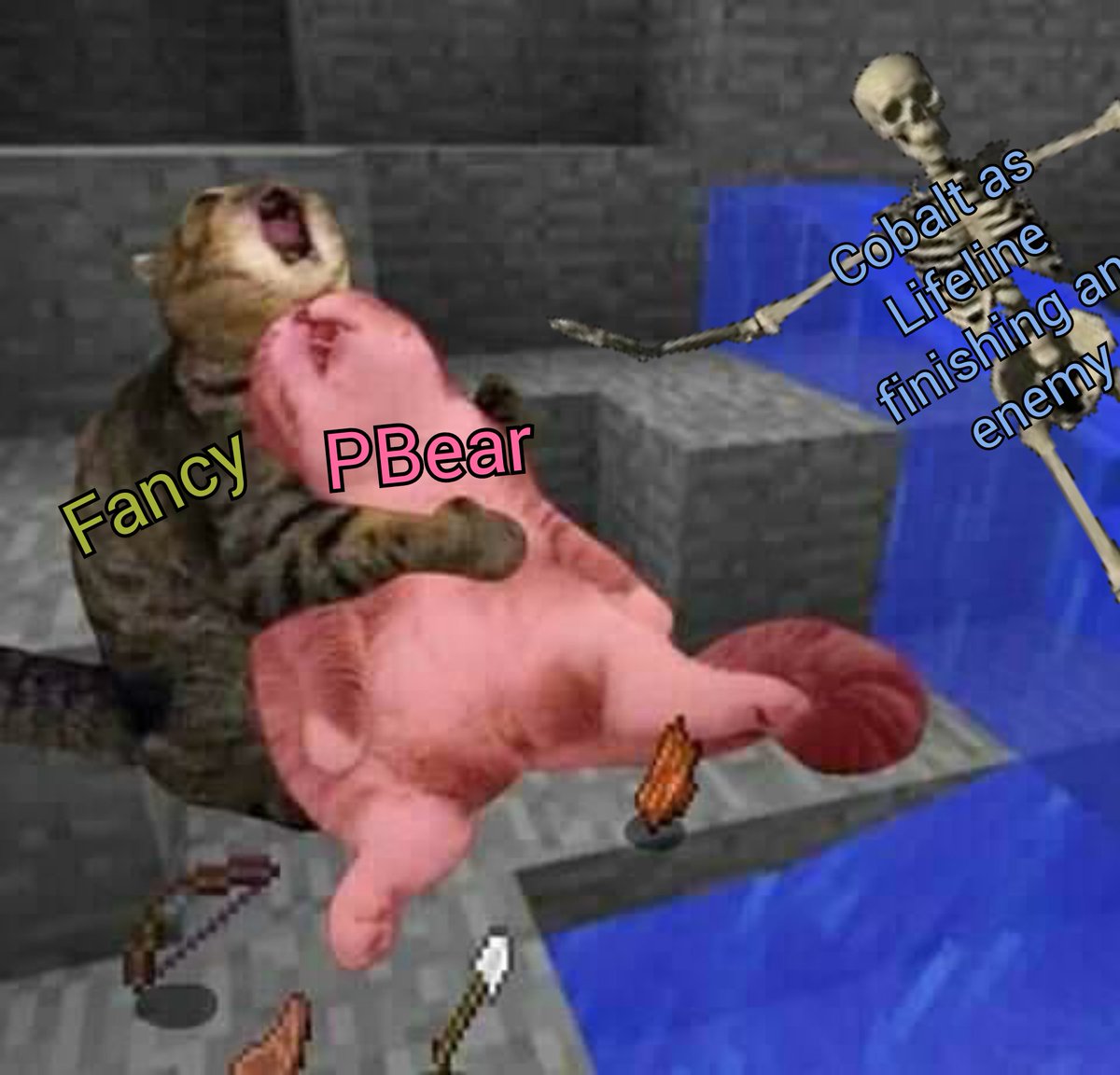 pbear87's tweet photo. Lightening my feed a little with these wonderful memes from @Cobalt_Epsilon that tell a wonderful story of what it's like for me on @PlayApex https://t.co/u7OBrjSIP1