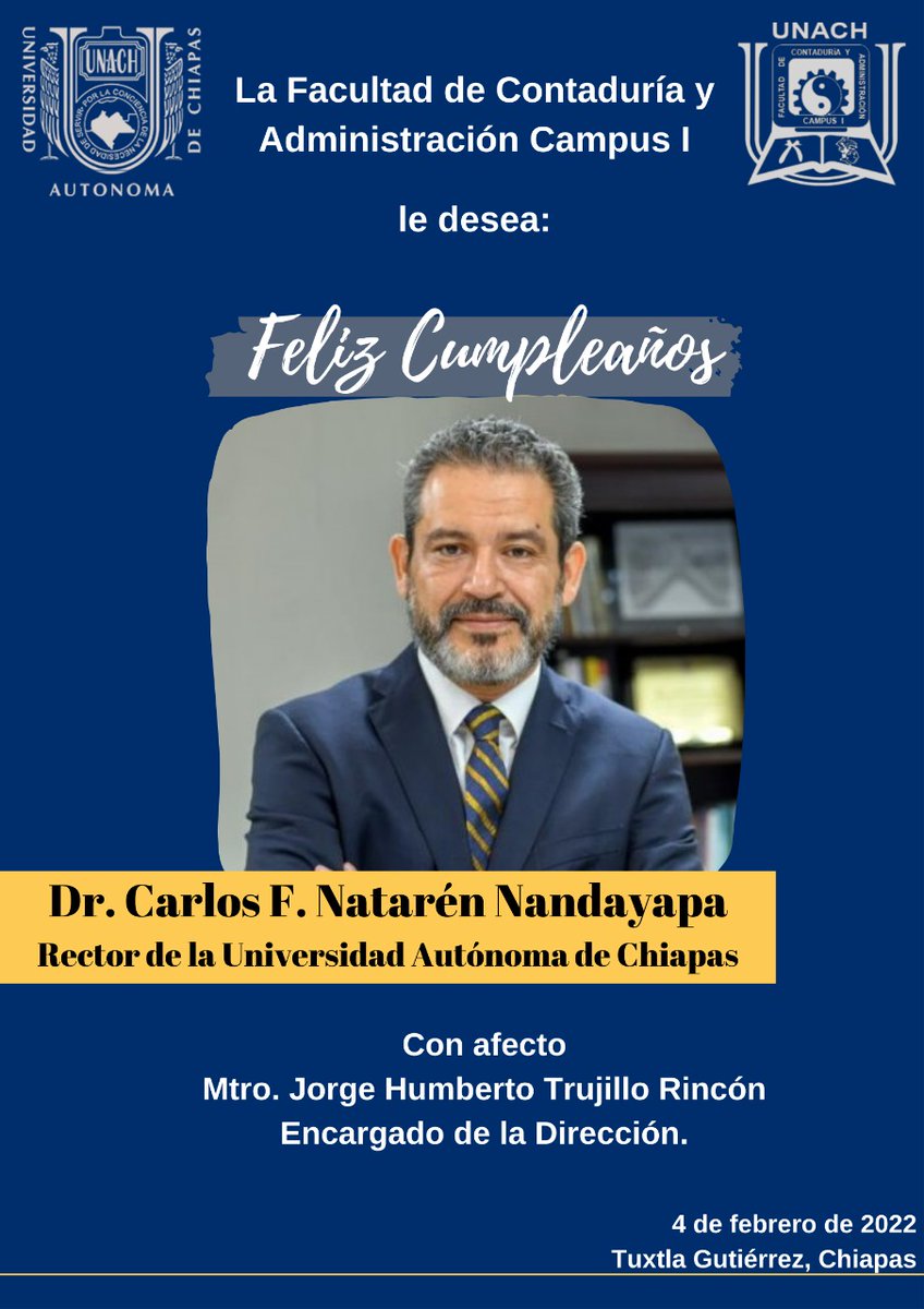 FCAC1UNACH's tweet photo. #Felicitaciones https://t.co/wgKy9UnZuV