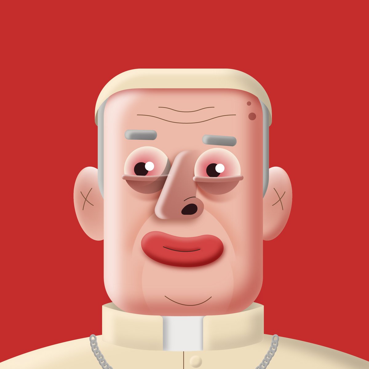AlparMiklos's tweet photo. Heavenly connection ✝️

#pope #PopeFrancis  #holy  #Vaticano  #saint #merry #love  #happy #kind #connection  #cross #artwork #artist #art #artoftheday #ArtLovers  #artdaily #NFT  #Nftarts  #unique #uniquenft #OpenSeaNFT  #openseanftart  #adobe #adobeillustrator #digitalart https://t.co/yebE8vsPhz