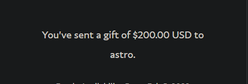 rasu_val's tweet photo. @astrokuso almost a year ago you were kind enough to double up on a giveaway for me and my friend; it would be extremely unjust of me to not return the favor. Thank you for being so nice to someone you didn't even know, nothing is more important than family and I hope this helps❤️! https://t.co/QSA6kdMqif
