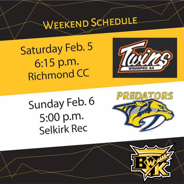 We’re opening up February with a doubleheader on the road! Stay tuned to social media for updates.