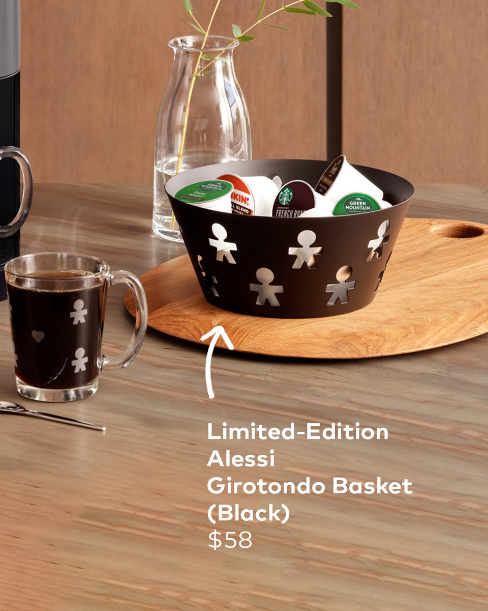 Each piece of the Alessi ️❤ Keurig collection features Alessi’s iconic Girotondo motif. A symbol of joy and peace, now, a piece of your home. Tap here 👉 krg.bz/3oLRqaz to bring it home and #brewthelove